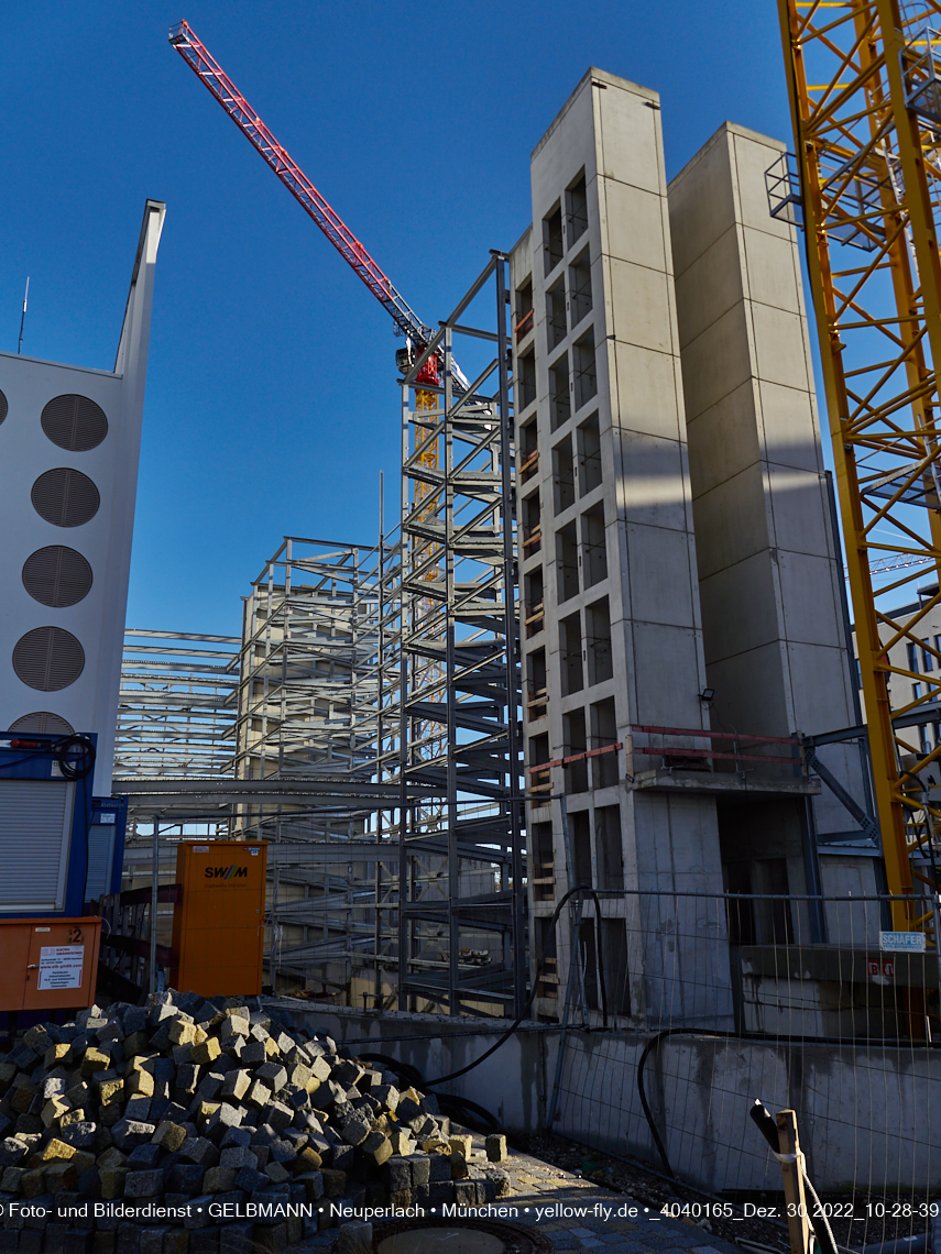 30.12.2022 - Baustelle R.EVO in Neuperlach-Süd